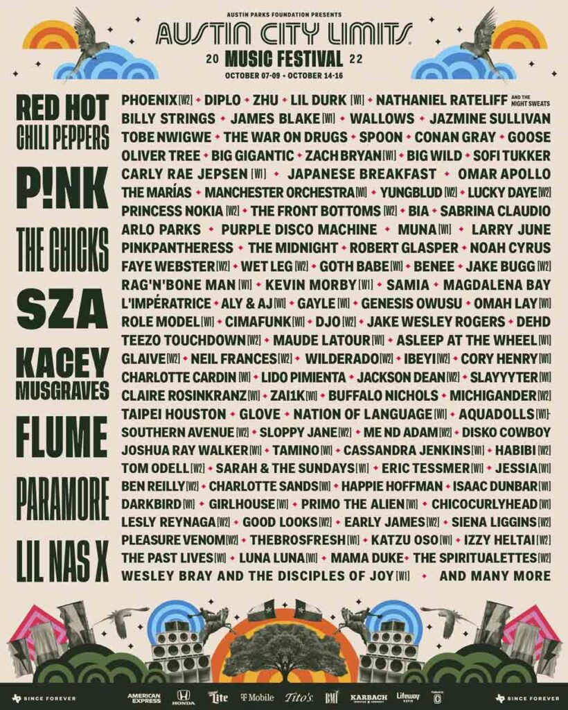 ACL reveals 2022 Lineup The Heart Sounds