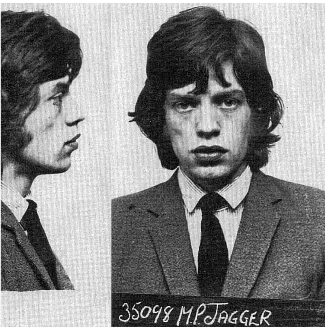 David Bowie 1976 Mugshot For Auction | TheHeartSounds