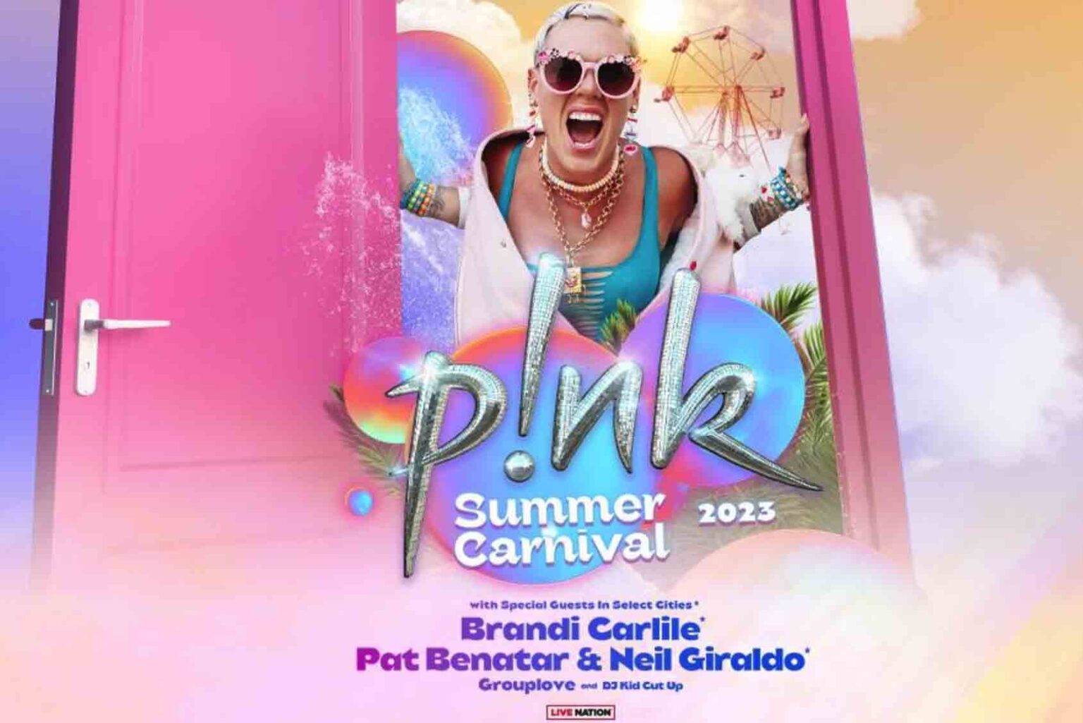 P!NK announced 2023 Summer Carnival Tour The Heart Sounds