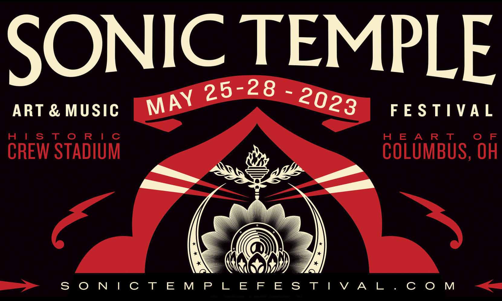 SONIC TEMPLE Fest 2023 Lineup Announcement The Heart Sounds