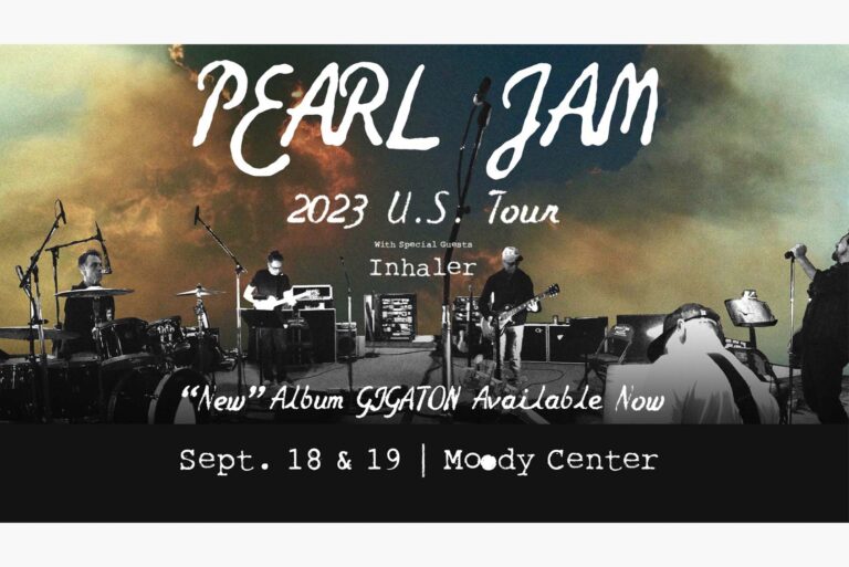 PEARL JAM is coming to Texas! The Heart Sounds