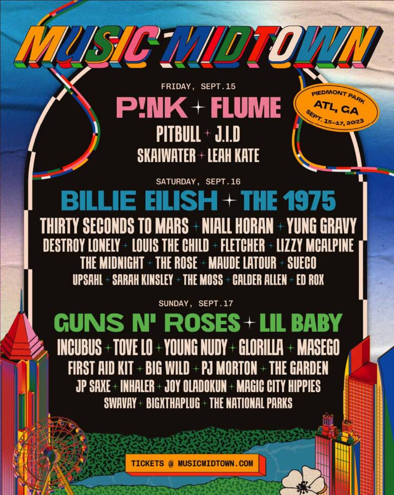 Music Midtown 2023 Lineup is here! The Heart Sounds